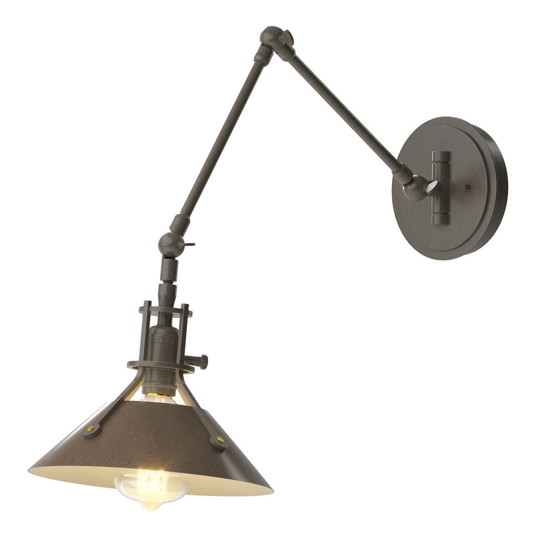 Hubbardton Forge Canada - 209320-SKT-07-05 - One Light Wall Sconce - Henry - Dark Smoke