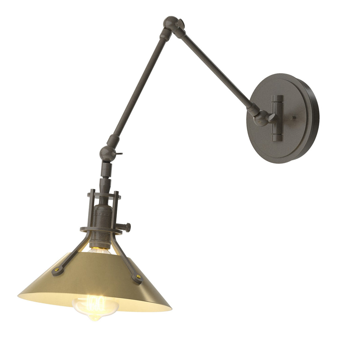 Hubbardton Forge Canada - 209320-SKT-07-86 - One Light Wall Sconce - Henry - Dark Smoke