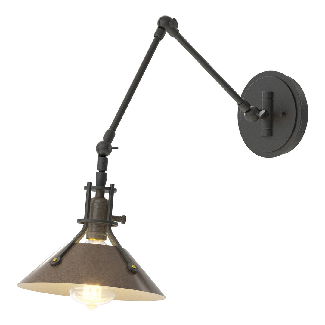 Hubbardton Forge Canada - 209320-SKT-10-05 - One Light Wall Sconce - Henry - Black