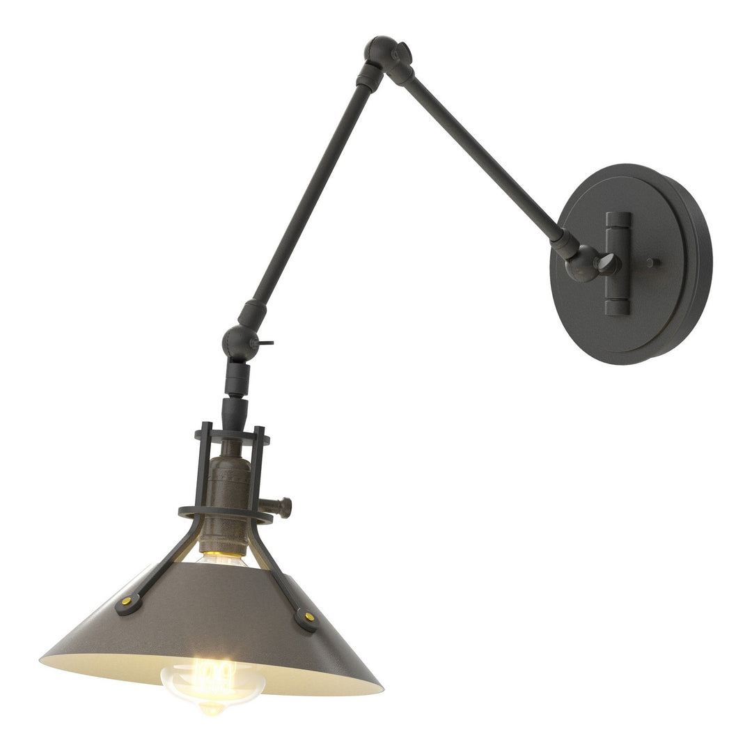 Hubbardton Forge Canada - 209320-SKT-10-07 - One Light Wall Sconce - Henry - Black