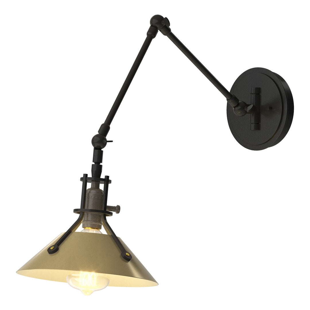 Hubbardton Forge Canada - 209320-SKT-10-86 - One Light Wall Sconce - Henry - Black