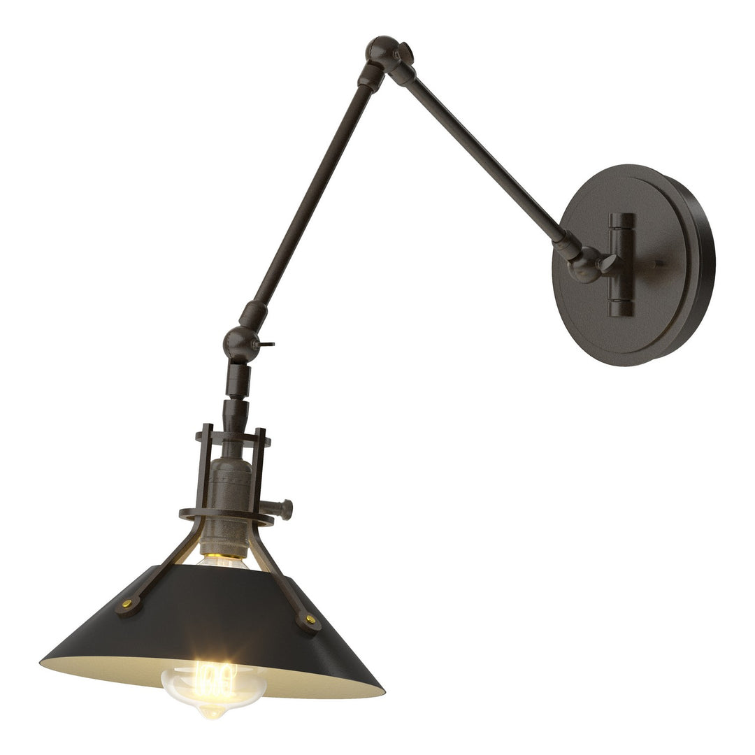 Hubbardton Forge Canada - 209320-SKT-14-10 - One Light Wall Sconce - Henry - Oil Rubbed Bronze