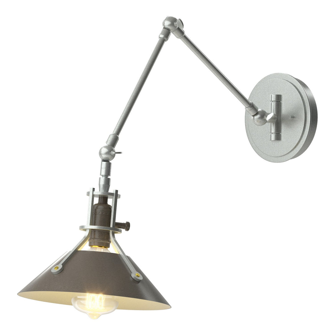 Hubbardton Forge Canada - 209320-SKT-82-07 - One Light Wall Sconce - Henry - Vintage Platinum