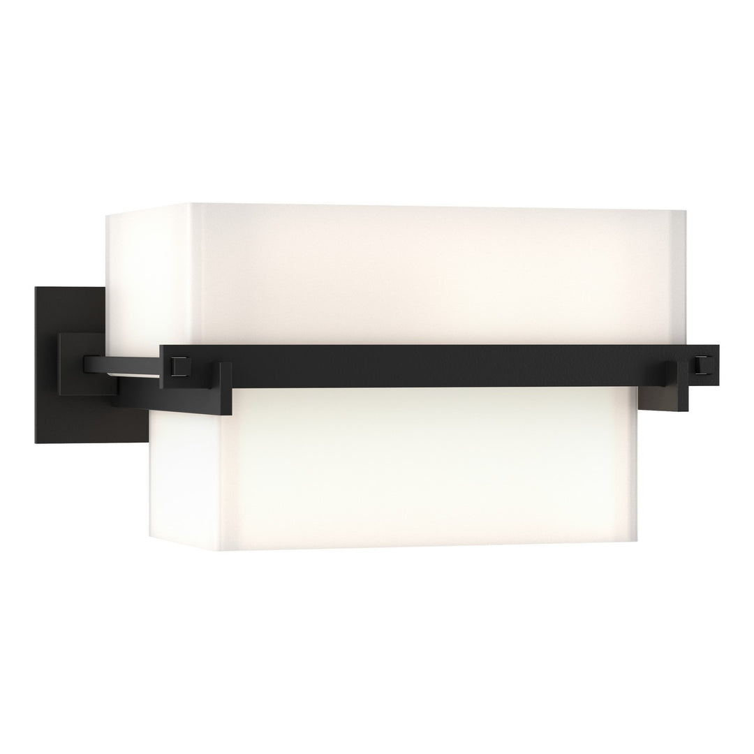 Hubbardton Forge Canada - 207821-SKT-10-GG0105 - Two Light Wall Sconce - Kakomi - Black