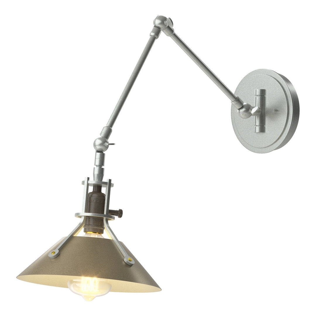 Hubbardton Forge Canada - 209320-SKT-82-84 - One Light Wall Sconce - Henry - Vintage Platinum