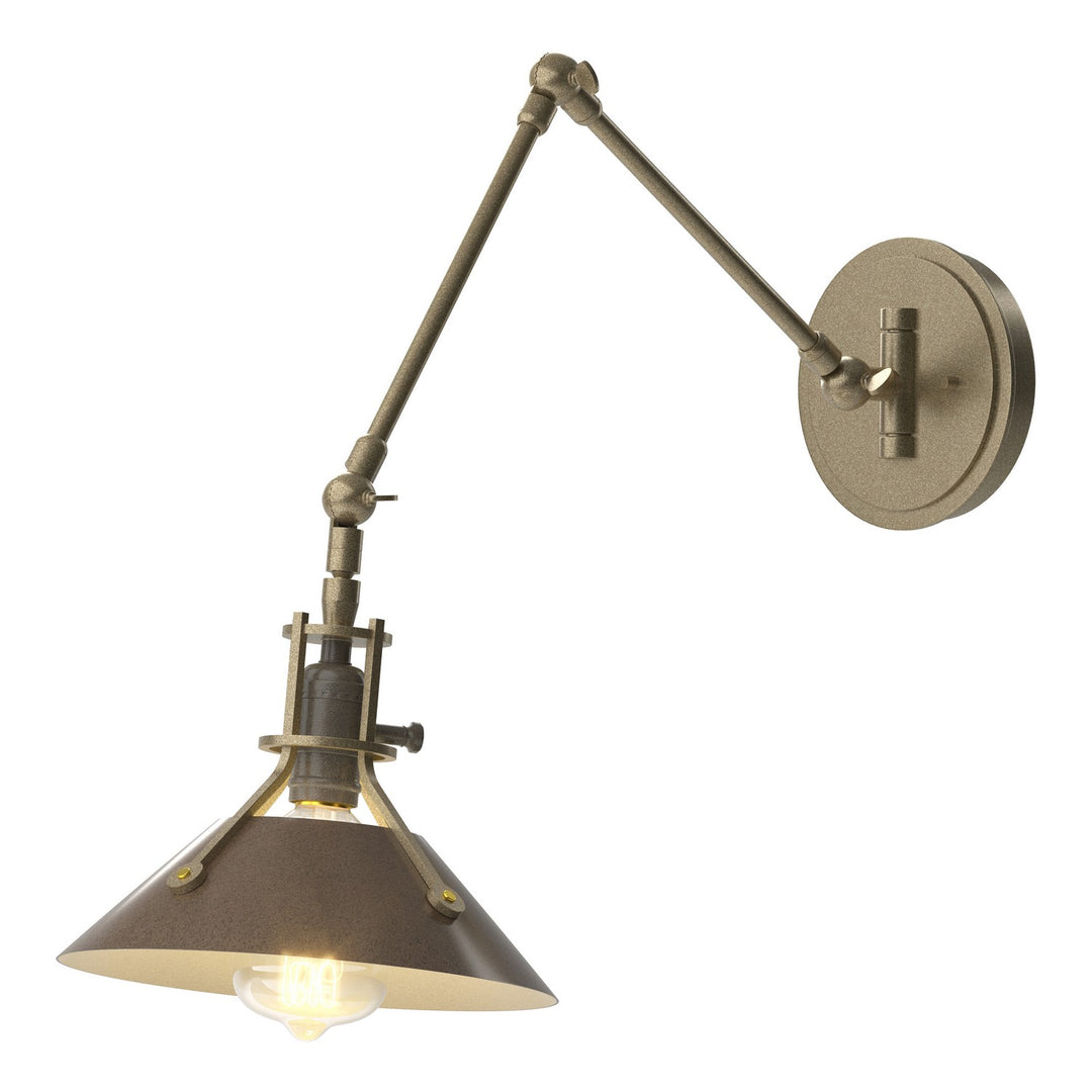 Hubbardton Forge Canada - 209320-SKT-84-05 - One Light Wall Sconce - Henry - Soft Gold
