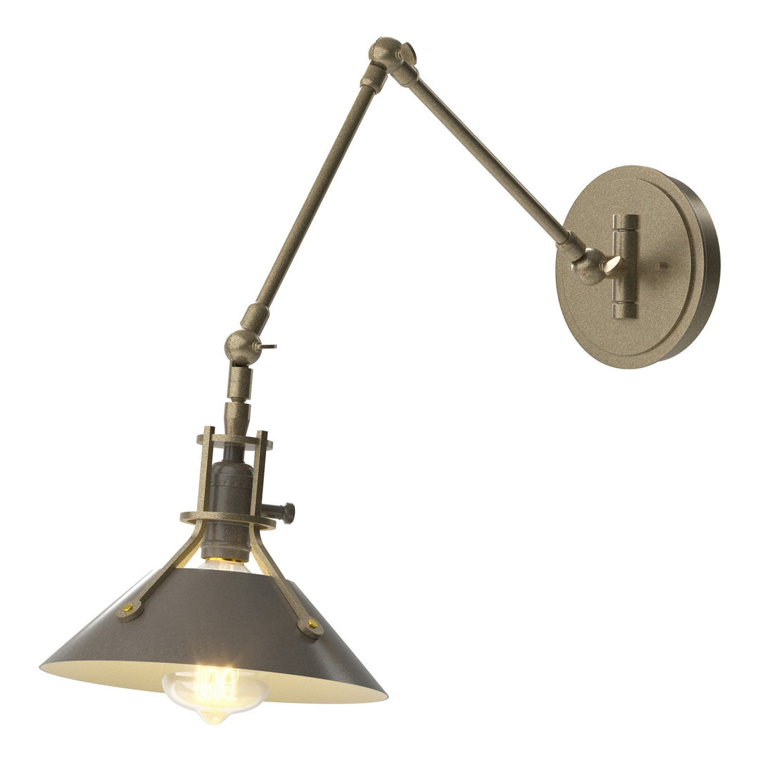 Hubbardton Forge Canada - 209320-SKT-84-07 - One Light Wall Sconce - Henry - Soft Gold