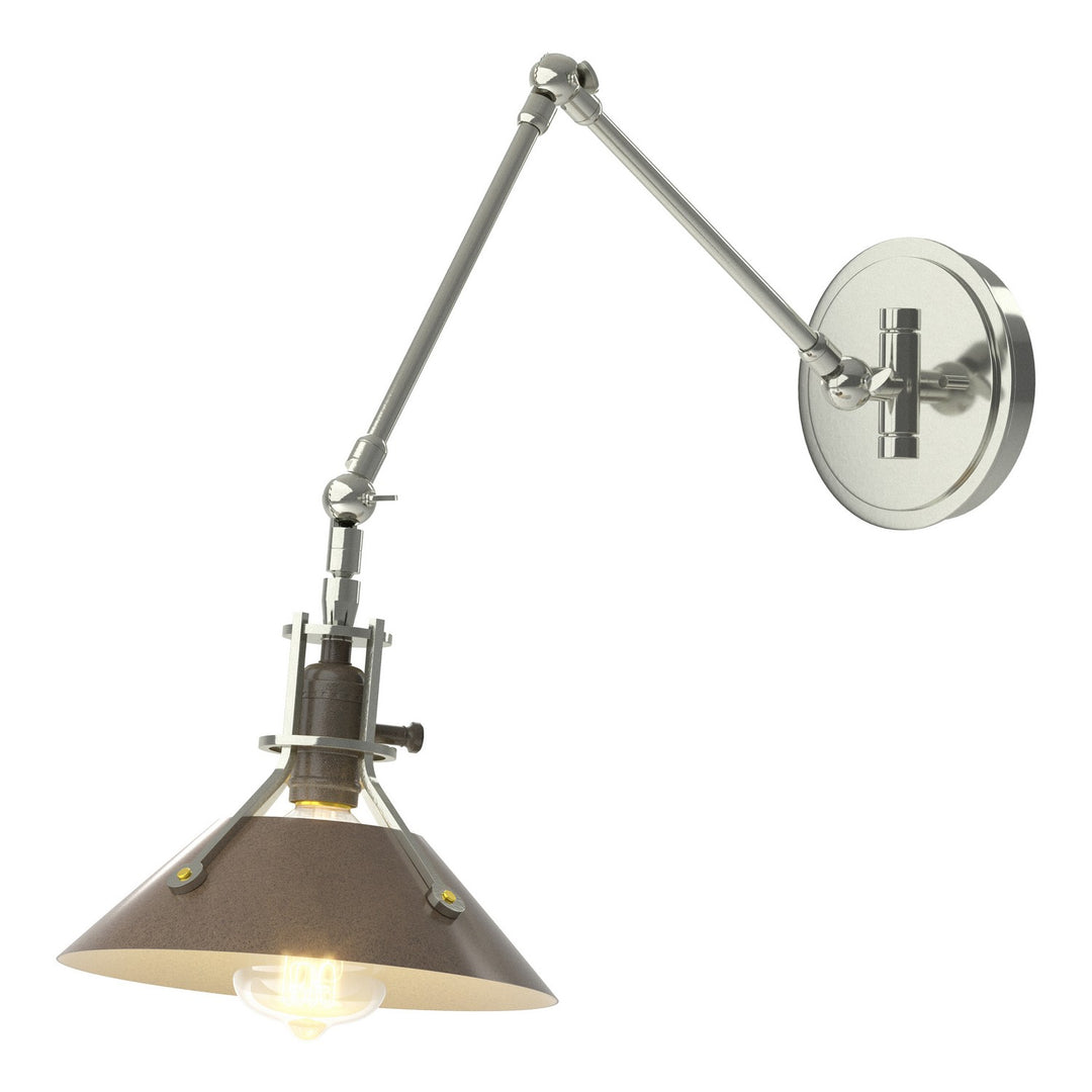 Hubbardton Forge Canada - 209320-SKT-85-05 - One Light Wall Sconce - Henry - Sterling