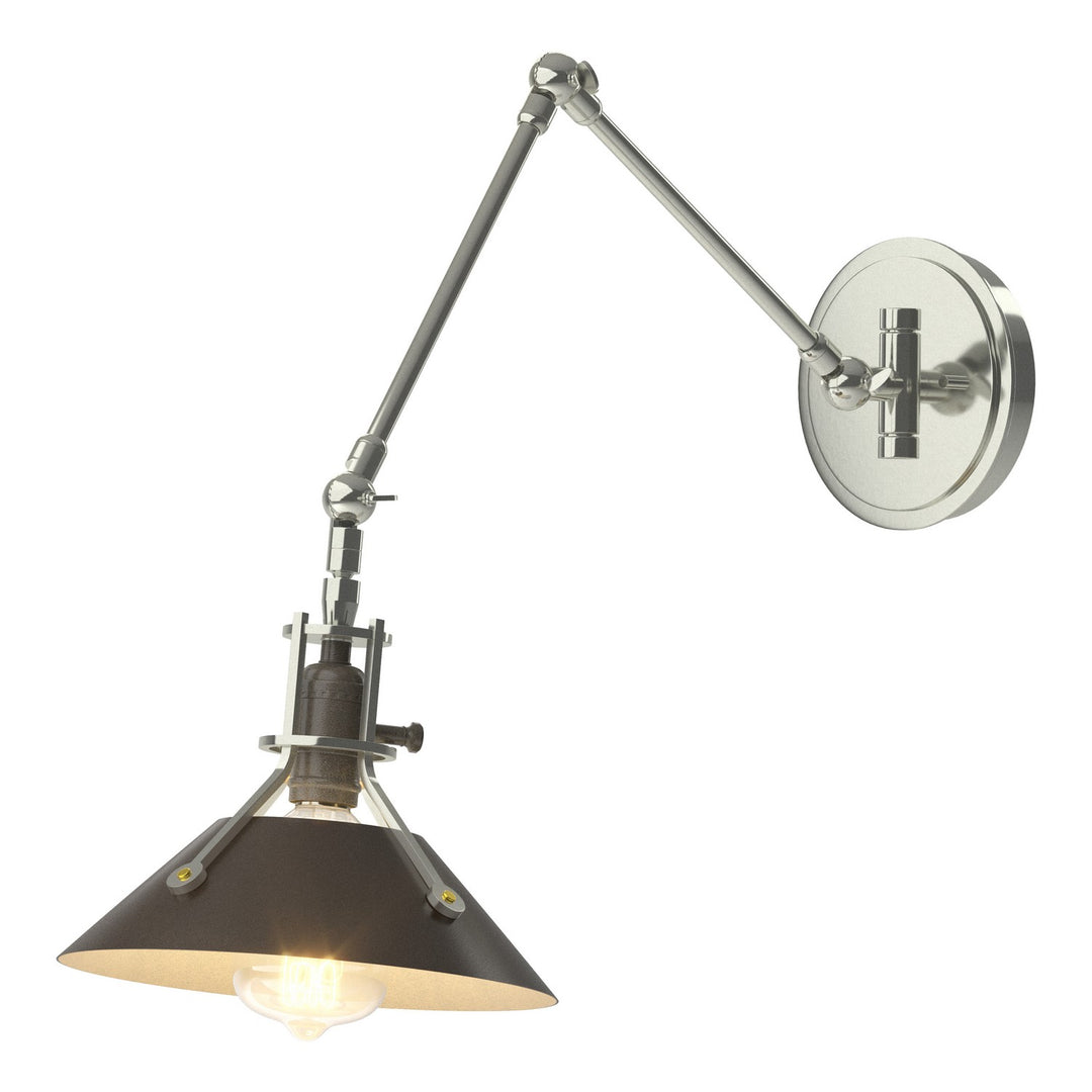 Hubbardton Forge Canada - 209320-SKT-85-14 - One Light Wall Sconce - Henry - Sterling