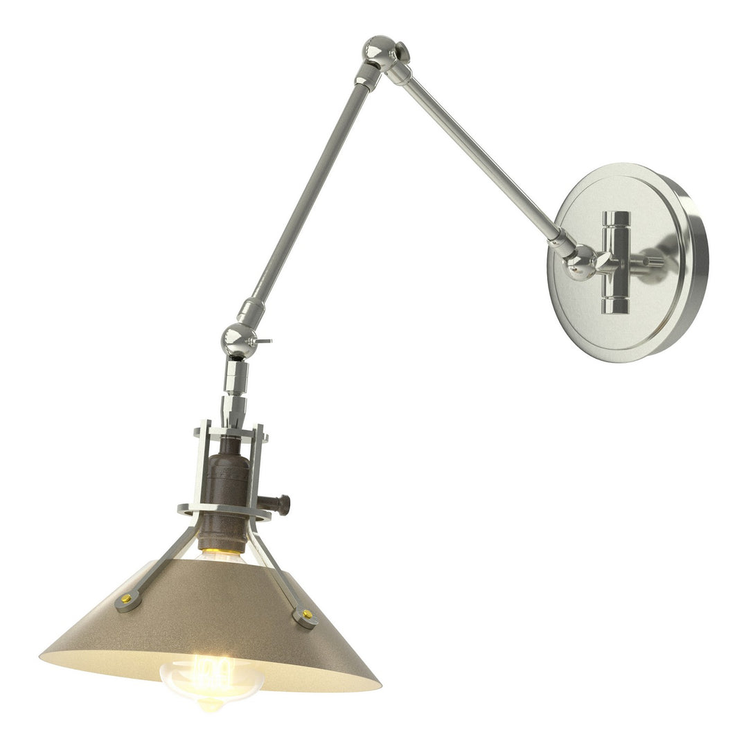 Hubbardton Forge Canada - 209320-SKT-85-84 - One Light Wall Sconce - Henry - Sterling