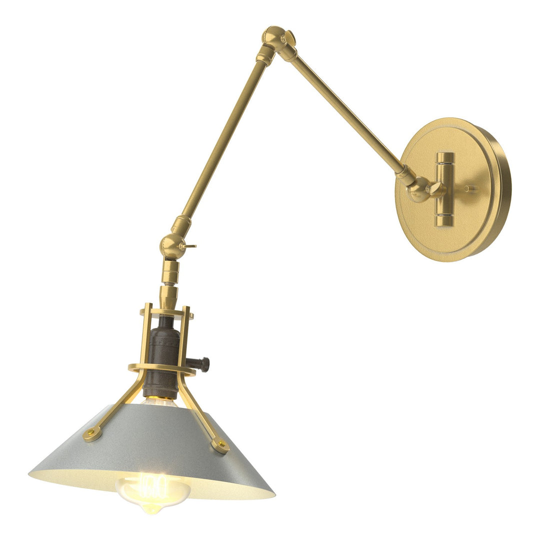Hubbardton Forge Canada - 209320-SKT-86-82 - One Light Wall Sconce - Henry - Modern Brass