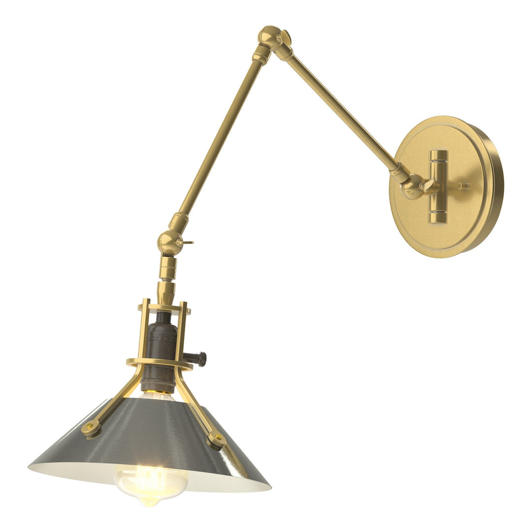 Hubbardton Forge Canada - 209320-SKT-86-85 - One Light Wall Sconce - Henry - Modern Brass