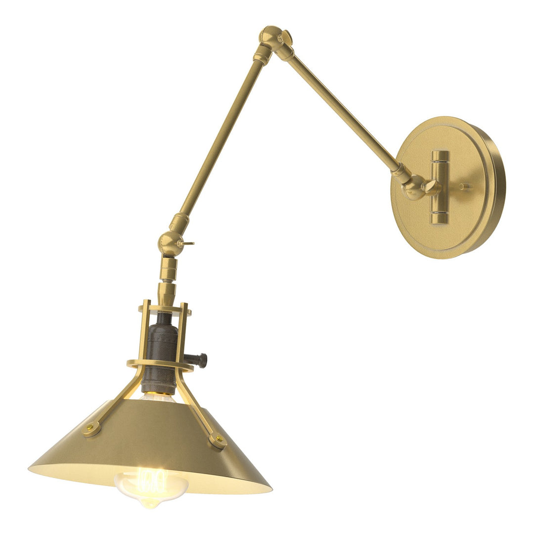 Hubbardton Forge Canada - 209320-SKT-86-86 - One Light Wall Sconce - Henry - Modern Brass