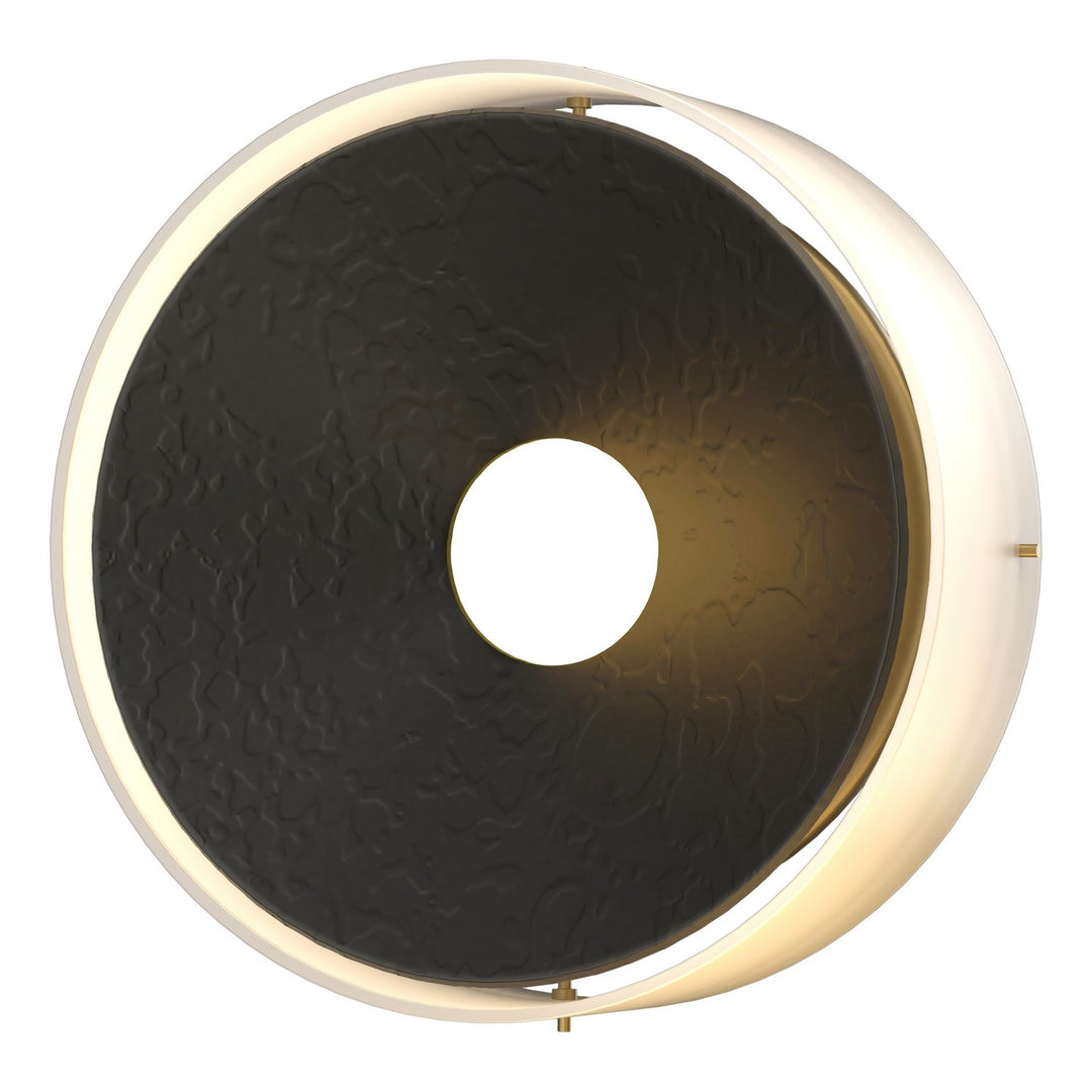 Hubbardton Forge Canada - 213310-SKT-10-GG0346 - Four Light Wall Sconce - Oculus - Black