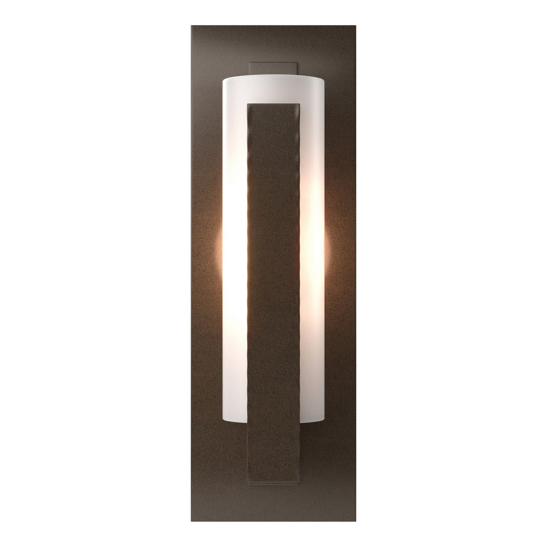 Hubbardton Forge Canada - 217185-SKT-05-GG0065 - One Light Wall Sconce - Vertical Bar - Bronze