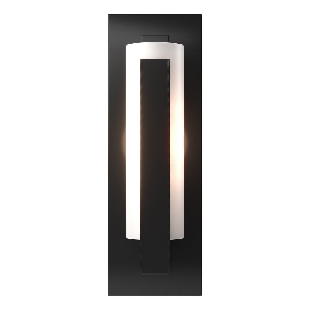 Hubbardton Forge Canada - 217185-SKT-10-GG0065 - One Light Wall Sconce - Vertical Bar - Black