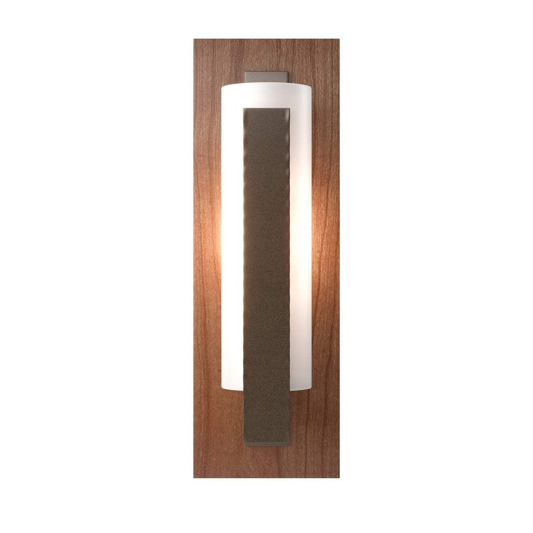 Hubbardton Forge Canada - 217186-SKT-05-CH-GG0065 - One Light Wall Sconce - Vertical Bar - Bronze