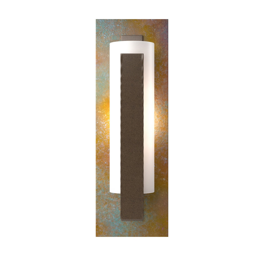 Hubbardton Forge Canada - 217186-SKT-05-CP-GG0065 - One Light Wall Sconce - Vertical Bar - Bronze