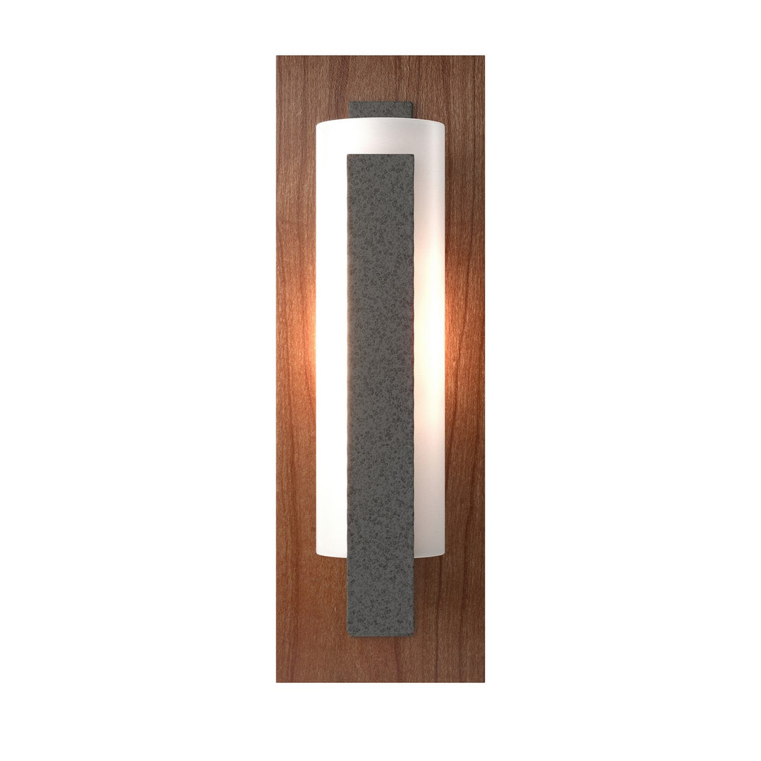 Hubbardton Forge Canada - 217186-SKT-20-CH-GG0065 - One Light Wall Sconce - Vertical Bar - Natural Iron