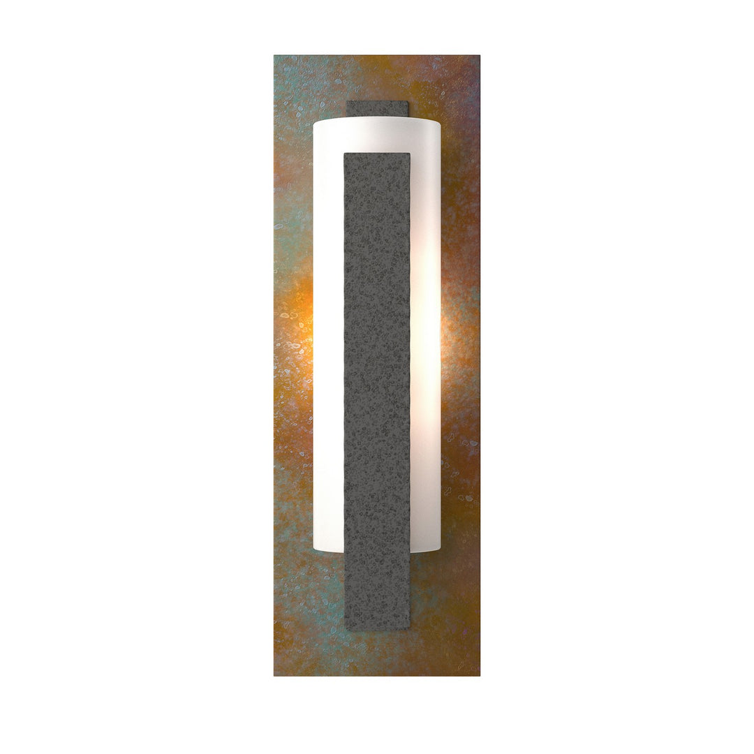 Hubbardton Forge Canada - 217186-SKT-20-CP-GG0065 - One Light Wall Sconce - Vertical Bar - Natural Iron