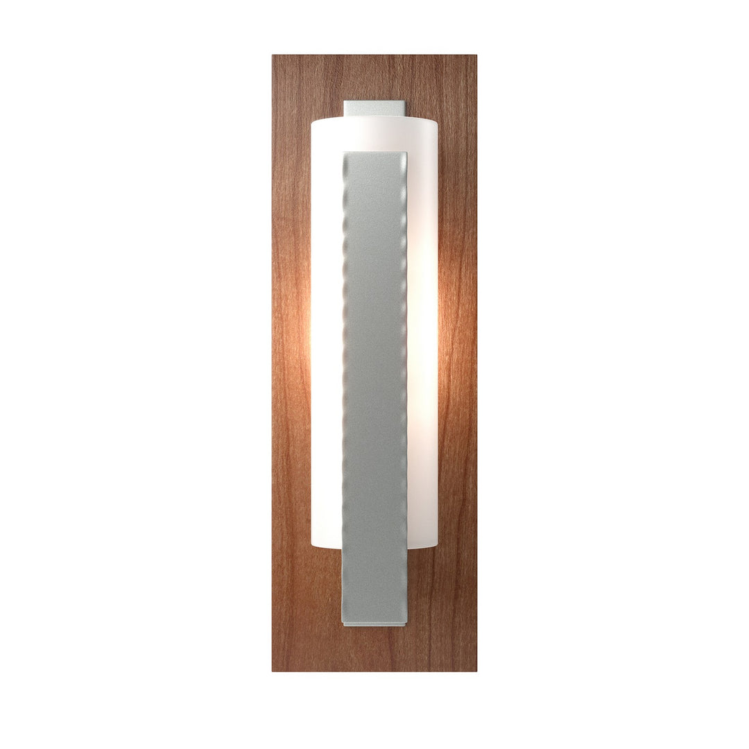 Hubbardton Forge Canada - 217186-SKT-82-CH-GG0065 - One Light Wall Sconce - Vertical Bar - Vintage Platinum