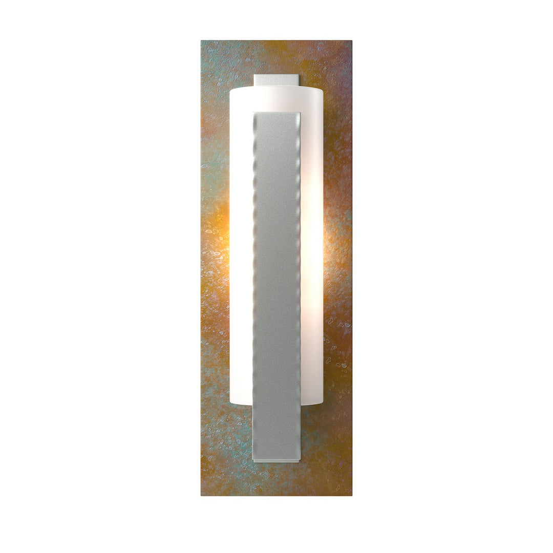 Hubbardton Forge Canada - 217186-SKT-82-CP-GG0065 - One Light Wall Sconce - Vertical Bar - Vintage Platinum