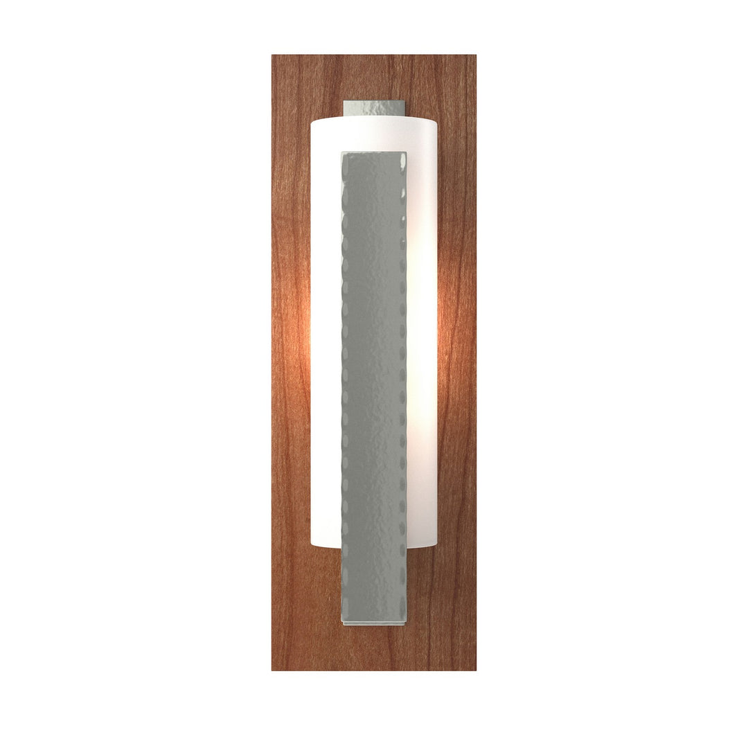 Hubbardton Forge Canada - 217186-SKT-85-CH-GG0065 - One Light Wall Sconce - Vertical Bar - Sterling
