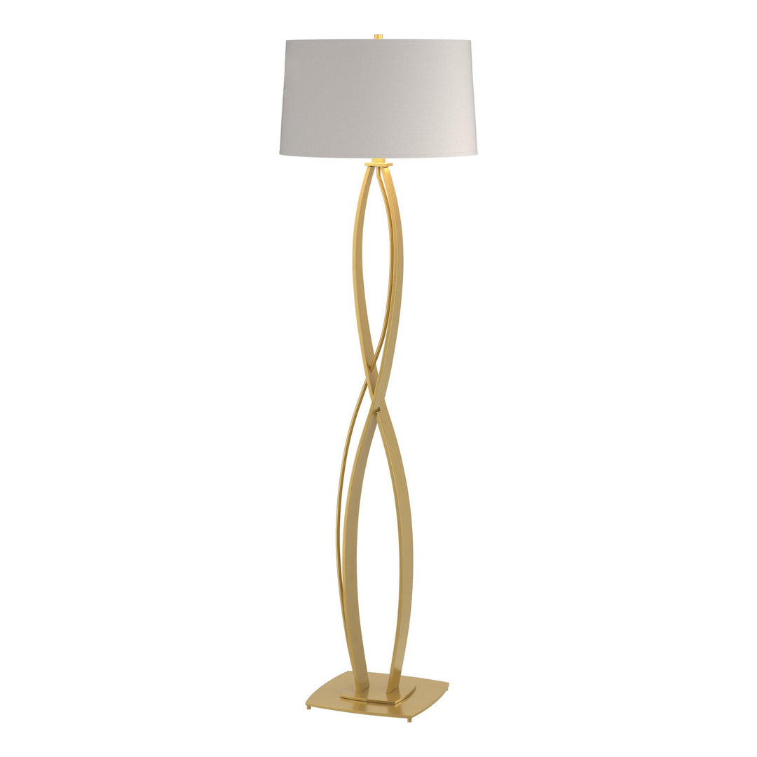 Hubbardton Forge Canada - 232686-SKT-86-SE1894 - One Light Floor Lamp - Almost Infinity - Modern Brass