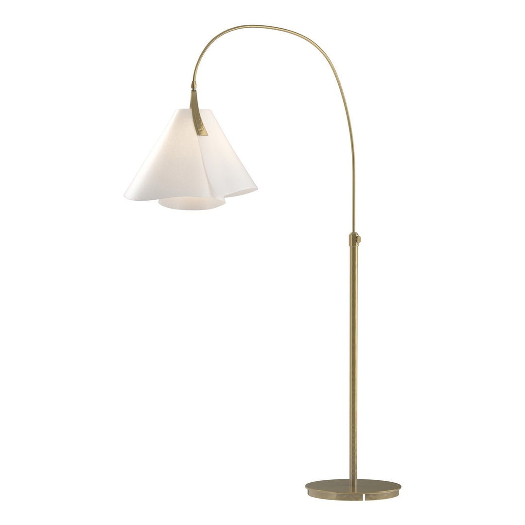 Hubbardton Forge Canada - 234505-SKT-86-SH1992 - One Light Floor Lamp - Mobius - Modern Brass