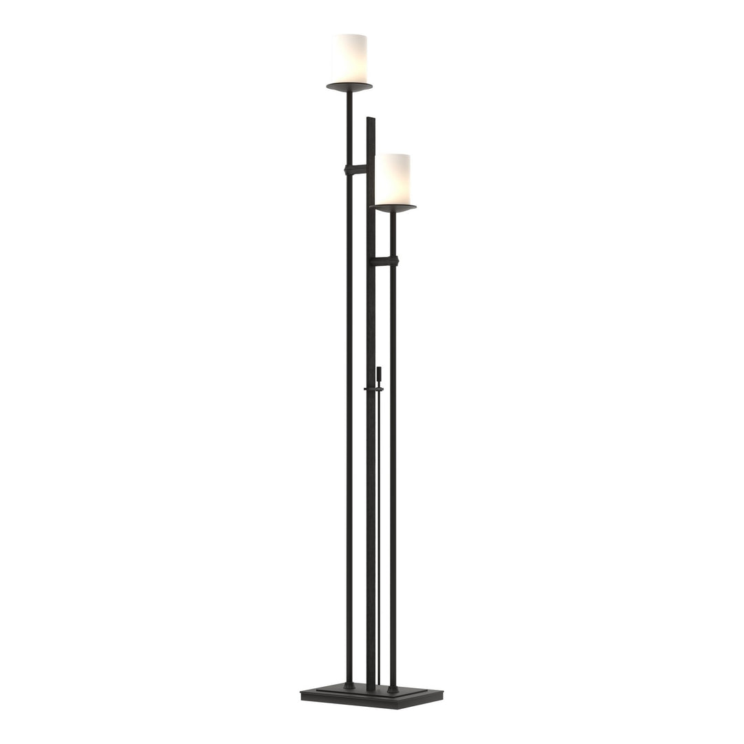 Rook Two Light Floor Lamp in Black - available from The Lighting Shoppe, trusted by Canadian homeowners