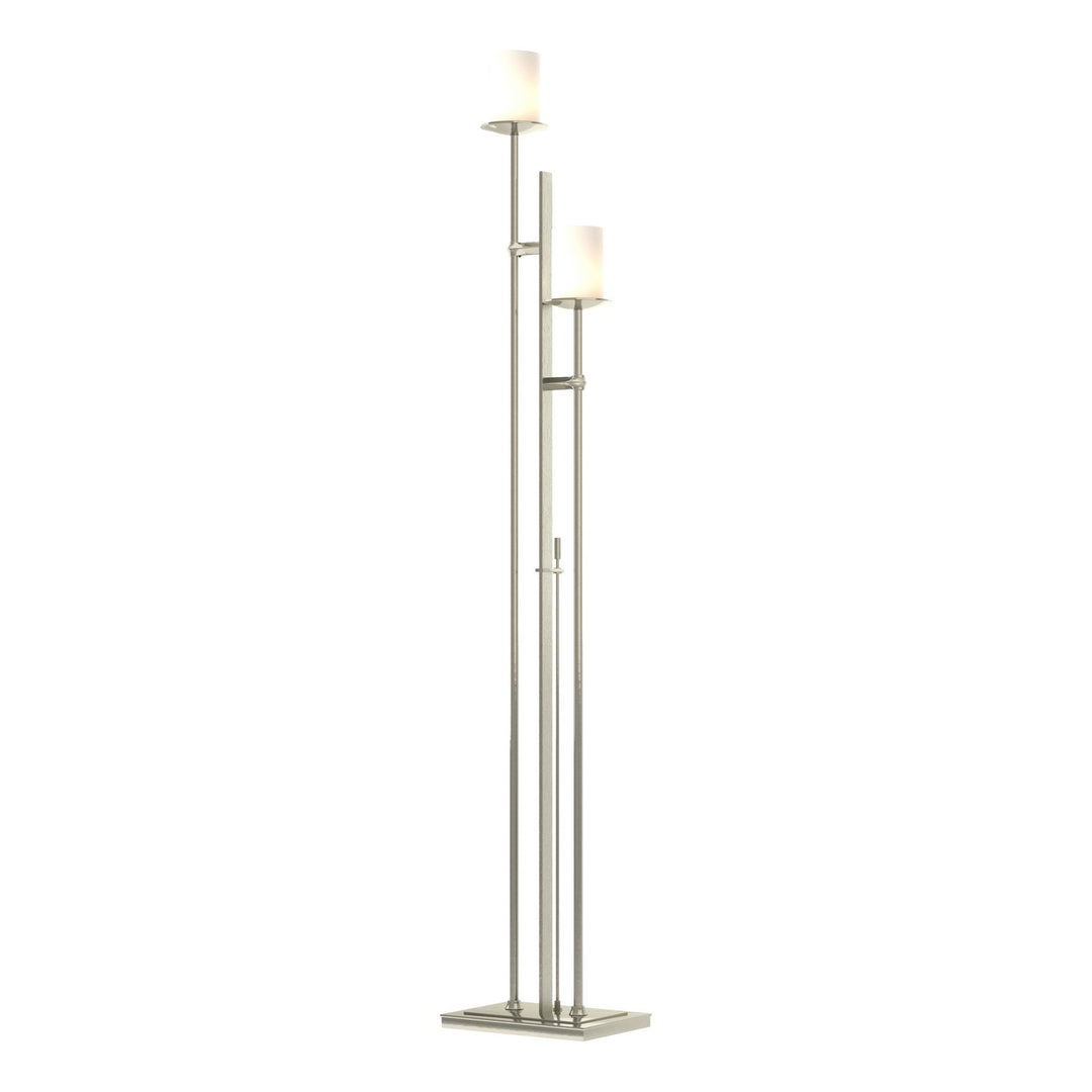 Rook Two Light Floor Lamp in Sterling - available from The Lighting Shoppe, trusted by Canadian homeowners