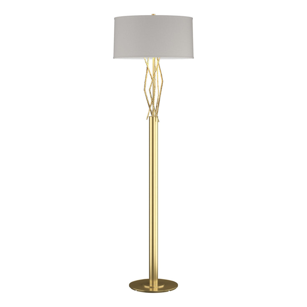 Hubbardton Forge Canada - 237660-SKT-86-SE1899 - One Light Floor Lamp - Brindille - Modern Brass