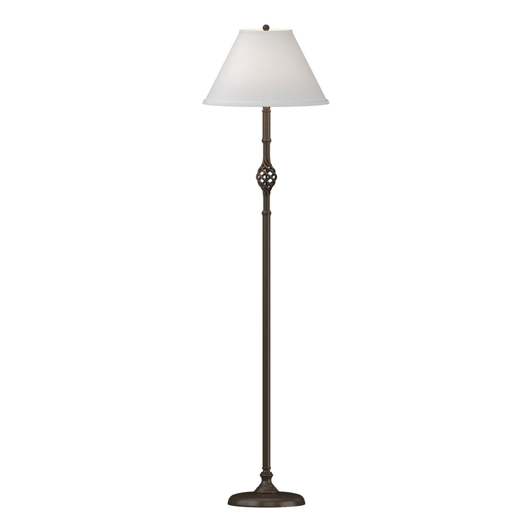 Hubbardton Forge Canada - 242161-SKT-05-SF1755 - One Light Floor Lamp - Twist Basket - Bronze