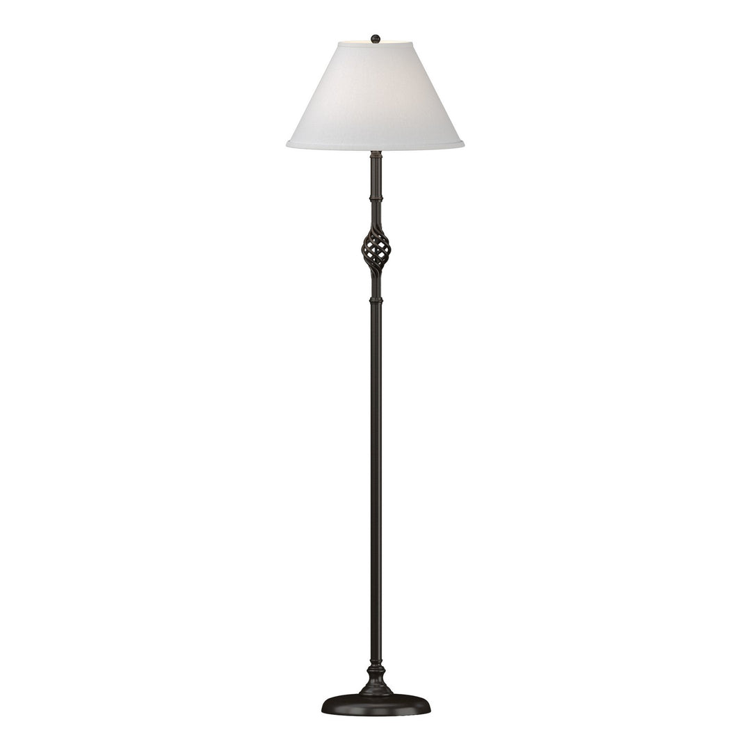 Hubbardton Forge Canada - 242161-SKT-14-SF1755 - One Light Floor Lamp - Twist Basket - Oil Rubbed Bronze