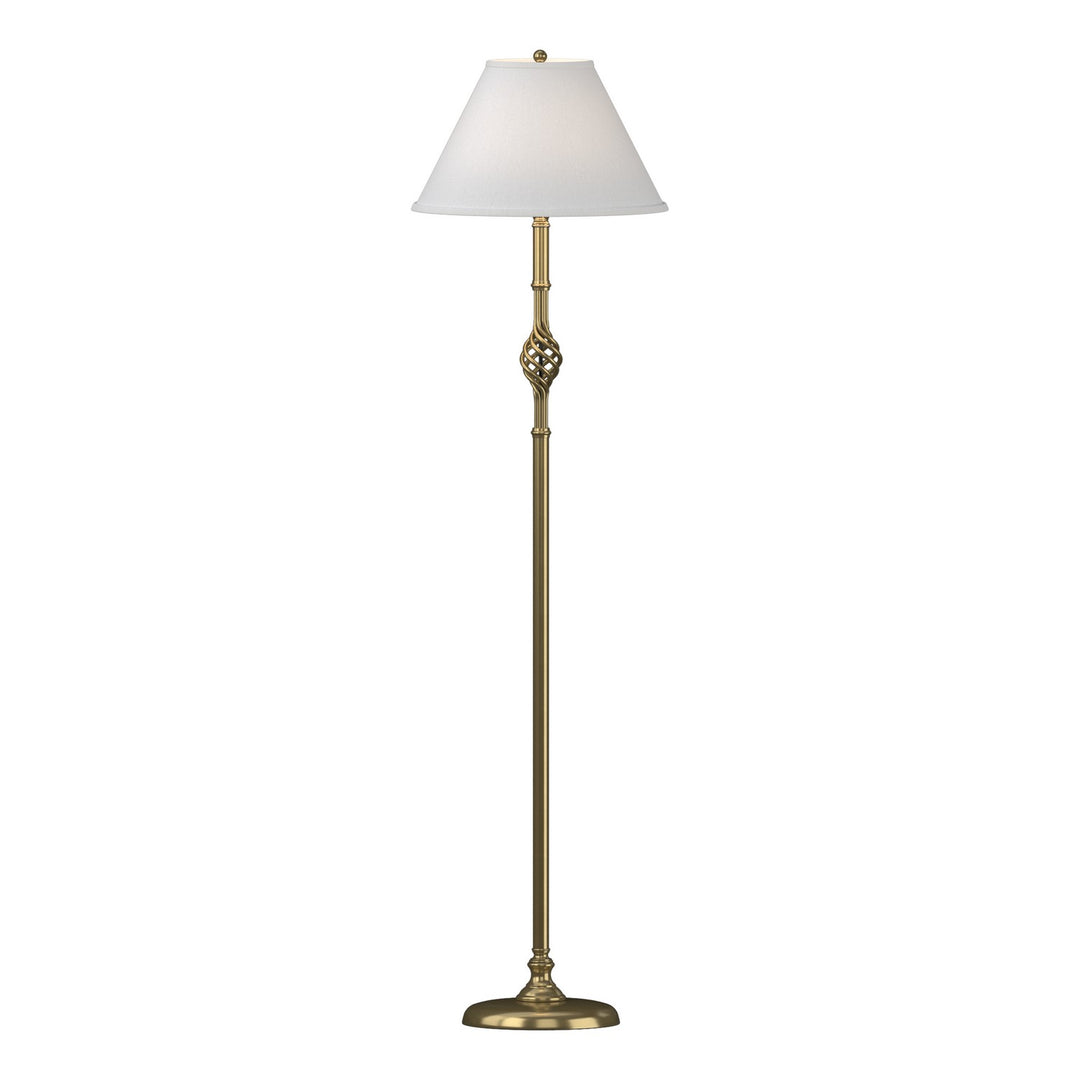 Hubbardton Forge Canada - 242161-SKT-86-SF1755 - One Light Floor Lamp - Twist Basket - Modern Brass