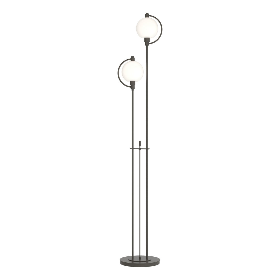 Hubbardton Forge Canada - 242210-SKT-07-GG0436 - Two Light Floor Lamp - Pluto - Dark Smoke