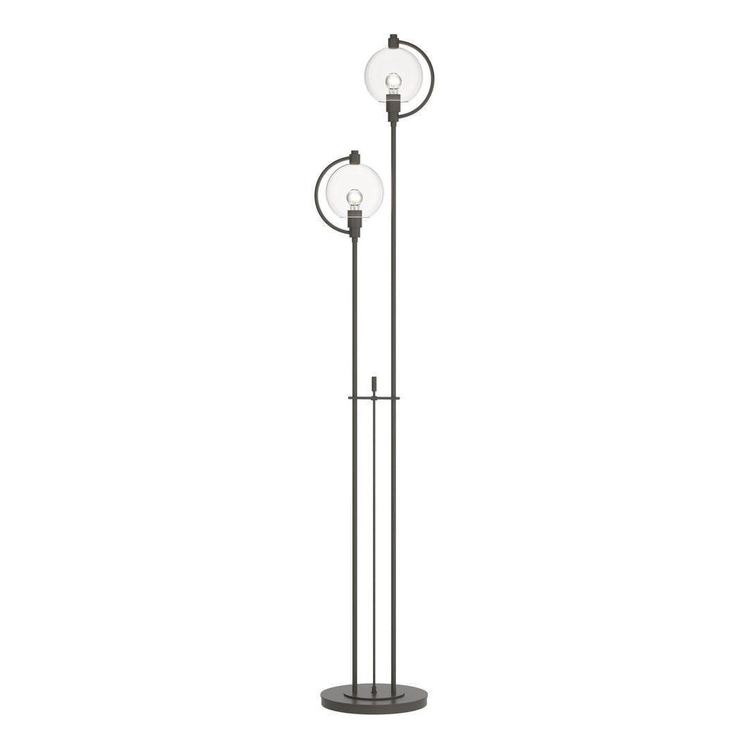 Hubbardton Forge Canada - 242210-SKT-07-ZM0436 - Two Light Floor Lamp - Pluto - Dark Smoke