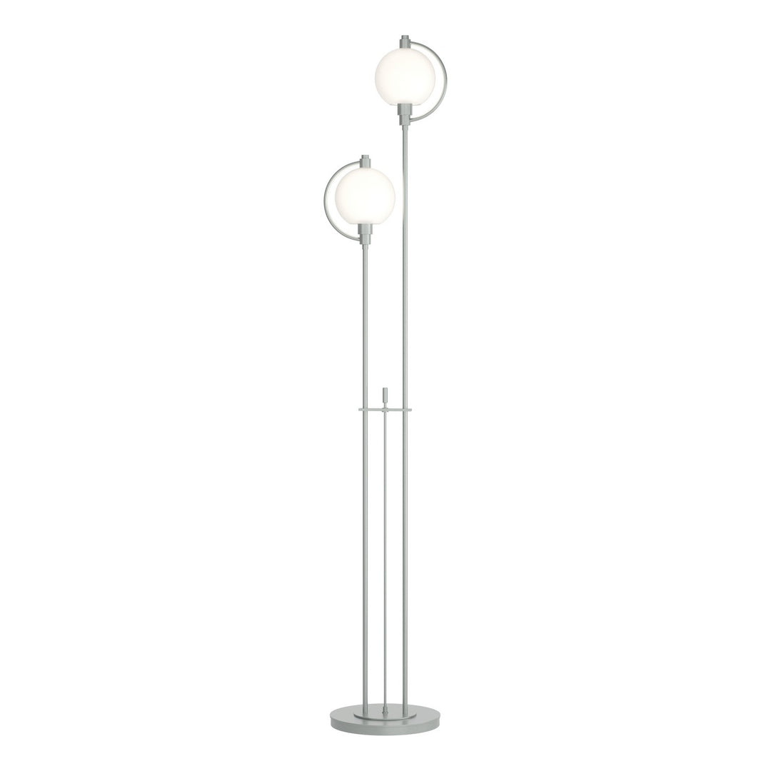 Hubbardton Forge Canada - 242210-SKT-82-GG0436 - Two Light Floor Lamp - Pluto - Vintage Platinum