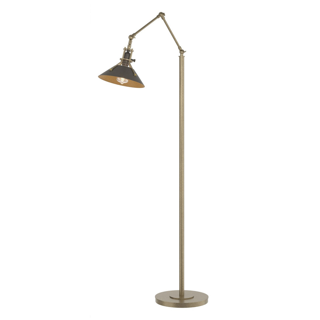 Hubbardton Forge Canada - 242215-SKT-84-07 - One Light Floor Lamp - Henry - Soft Gold