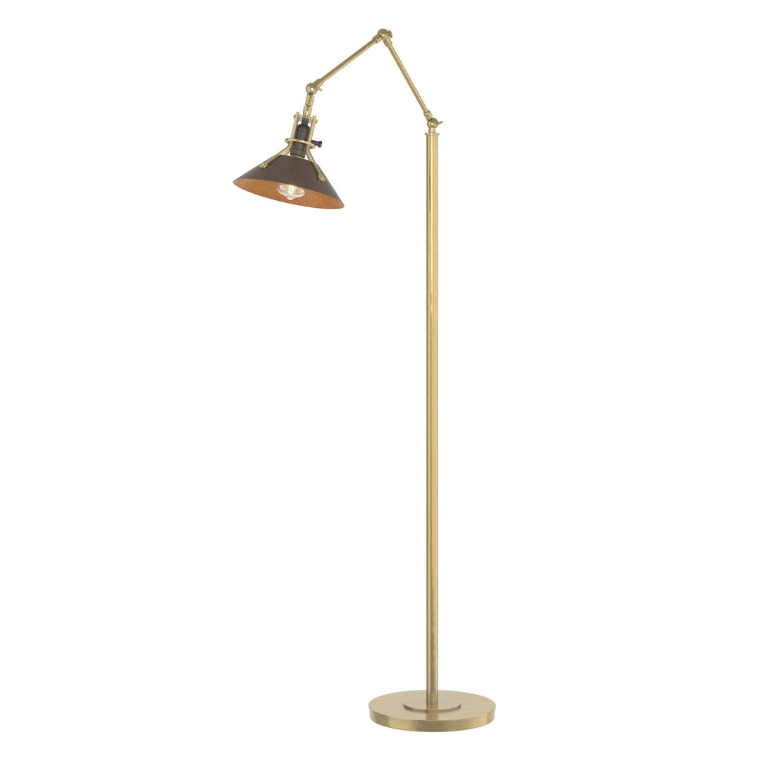 Hubbardton Forge Canada - 242215-SKT-86-05 - One Light Floor Lamp - Henry - Modern Brass