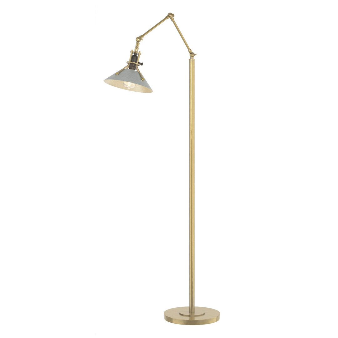 Hubbardton Forge Canada - 242215-SKT-86-82 - One Light Floor Lamp - Henry - Modern Brass
