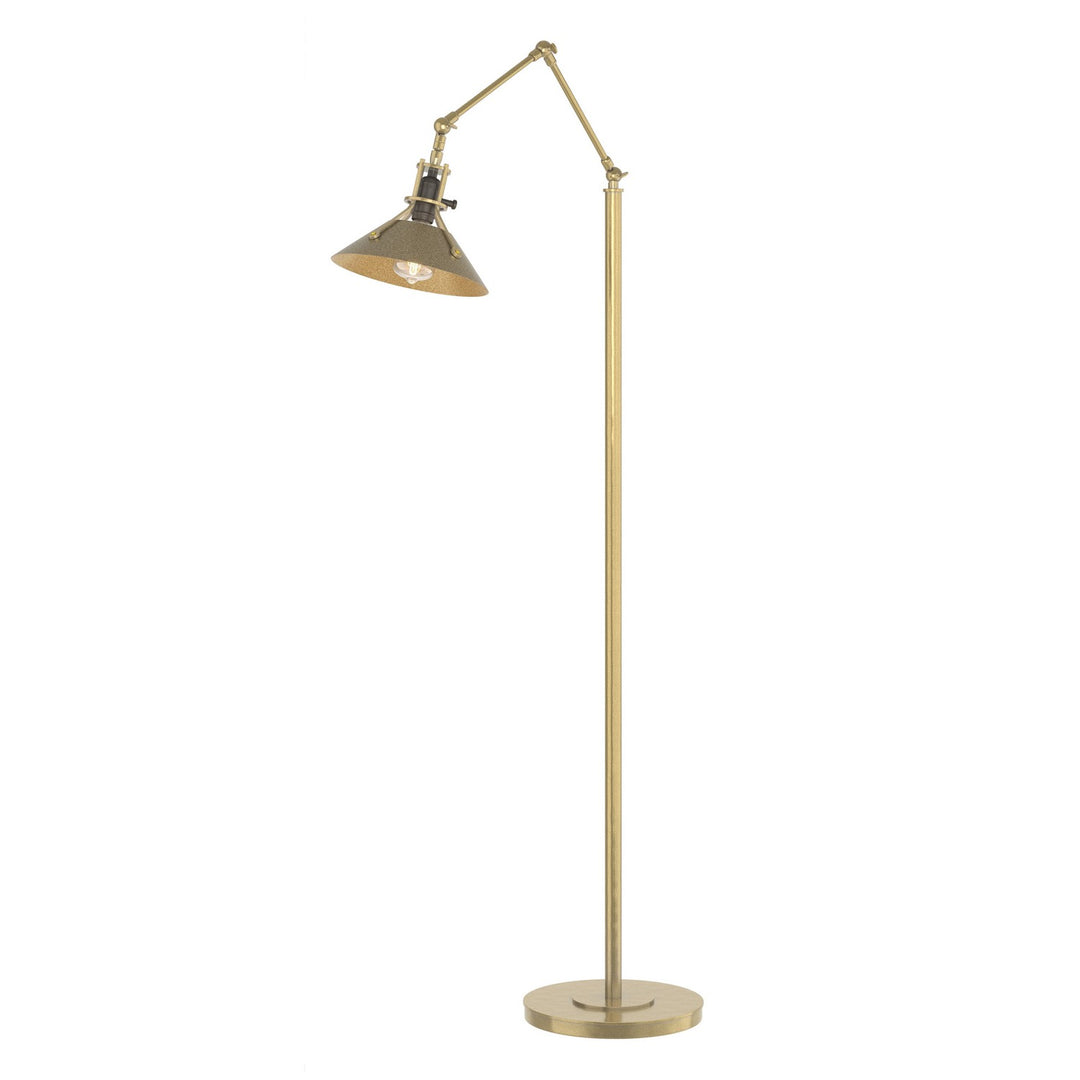 Hubbardton Forge Canada - 242215-SKT-86-84 - One Light Floor Lamp - Henry - Modern Brass