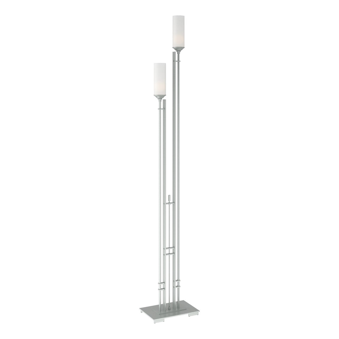 Metra Two Light Floor Lamp in Vintage Platinum - available from The Lighting Shoppe, trusted by Canadian homeowners