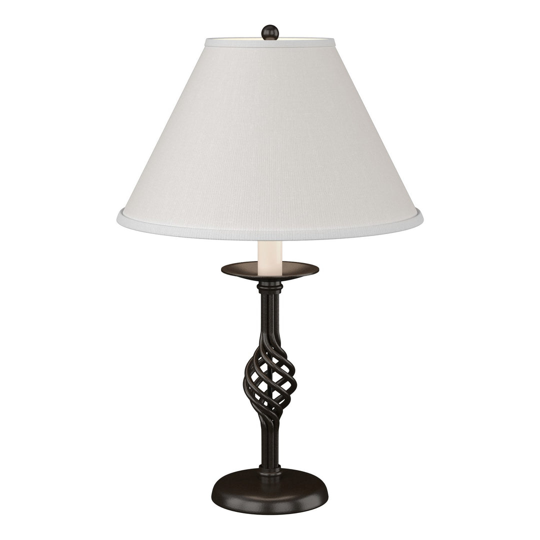 Hubbardton Forge Canada - 265001-SKT-14-SF1555 - One Light Table Lamp - Twist Basket - Oil Rubbed Bronze