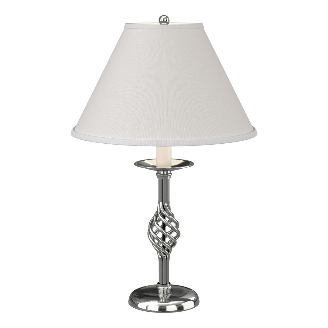 Hubbardton Forge Canada - 265001-SKT-85-SF1555 - One Light Table Lamp - Twist Basket - Sterling