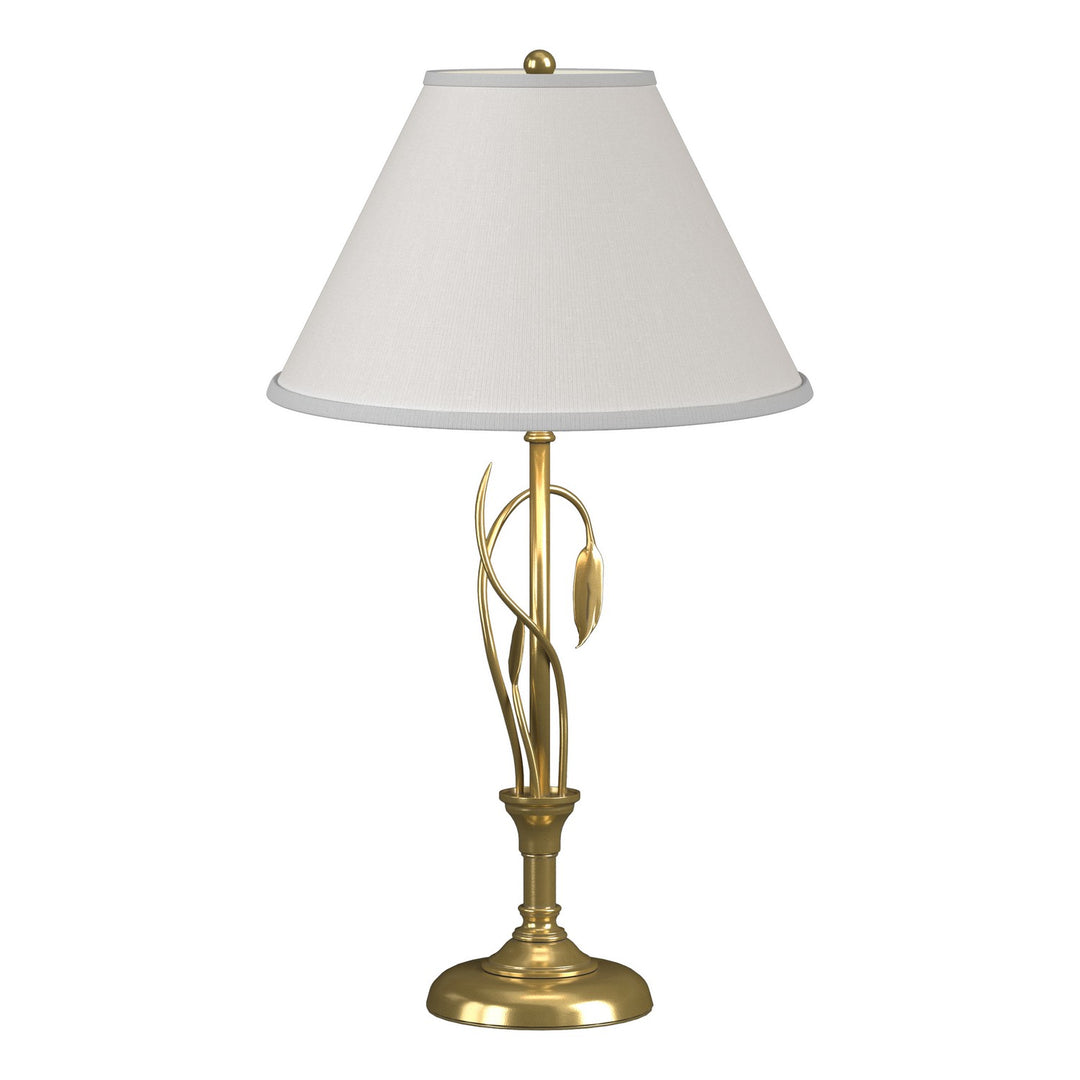 Hubbardton Forge Canada - 266760-SKT-86-SF1555 - One Light Table Lamp - Leaf - Modern Brass