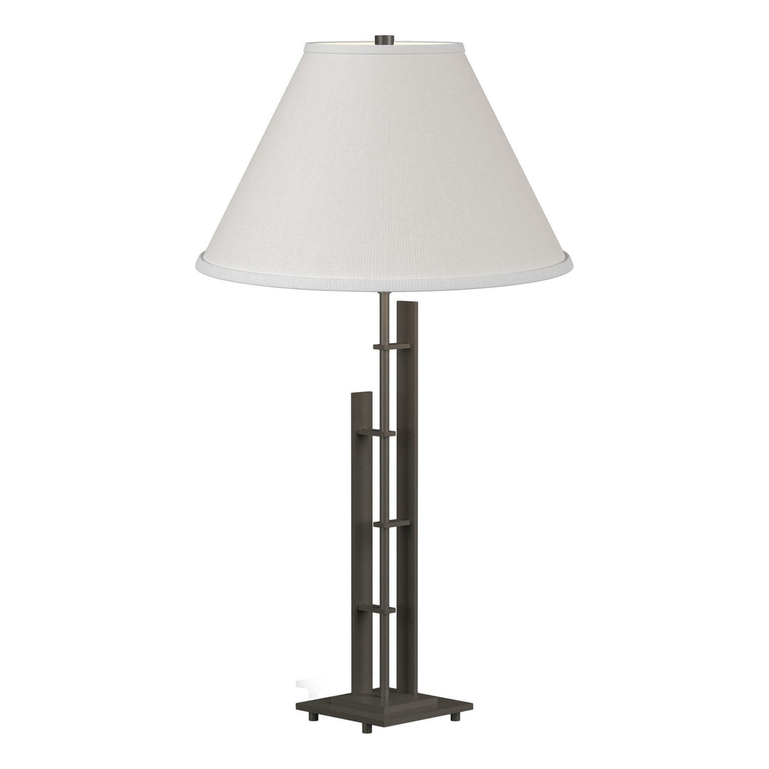 Hubbardton Forge Canada - 268421-SKT-07-SF1755 - One Light Table Lamp - Metra - Dark Smoke