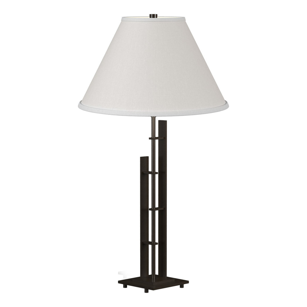 Hubbardton Forge Canada - 268421-SKT-14-SF1755 - One Light Table Lamp - Metra - Oil Rubbed Bronze