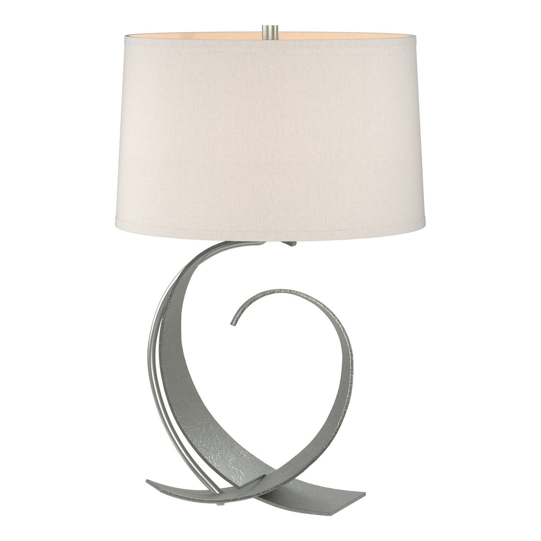 Hubbardton Forge Canada - 272674-SKT-82-SE1494 - One Light Table Lamp - Fullered Impressions - Vintage Platinum