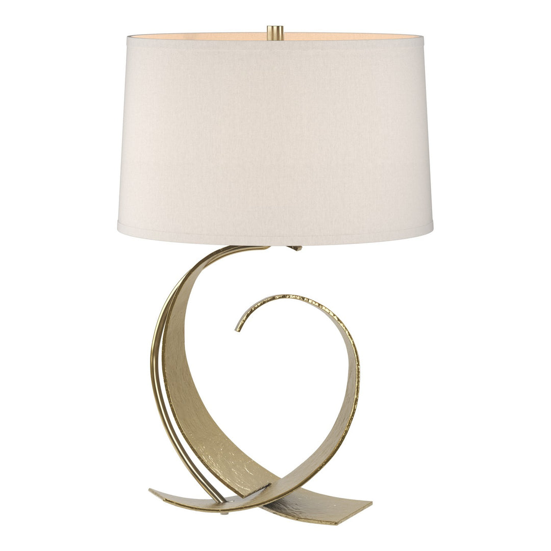 Hubbardton Forge Canada - 272674-SKT-86-SE1494 - One Light Table Lamp - Fullered Impressions - Modern Brass